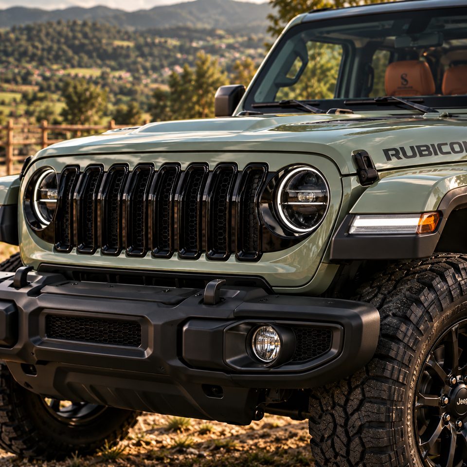 Jeep Wrangler grille